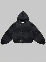 Shadow Lock Hooded Bomber Jacket
