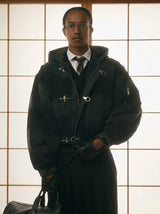 Shadow Lock Hooded Bomber Jacket