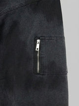 Shadow Lock Hooded Bomber Jacket