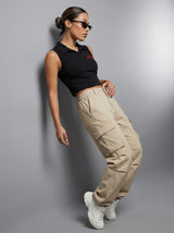 Not Yours Sleeveless Polo Top