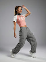 Peach Paradise Crop Tee