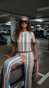 Lagoon Stripe Co-Ord Set