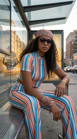 Lagoon Stripe Co-Ord Set