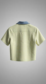 Sunflower Charm Crop Shirt
