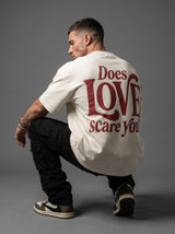Are you scared Oversized Tee