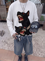 Noir Fang Waffle Tee