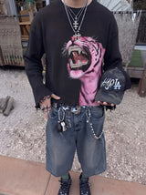 Pink Panther Rage Waffle Tee