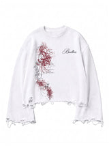 Crimson Spider Lily Waffle Tee