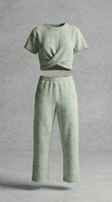 Mint Bloom Co-ord Set