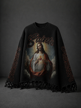 Saints Waffle Knit Tee