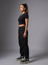 Midnight Form Crop Tee