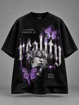 Dark Bloom Oversized Tee