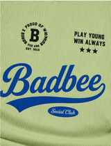 BADBEE Social Club Drawstring Crop Tee